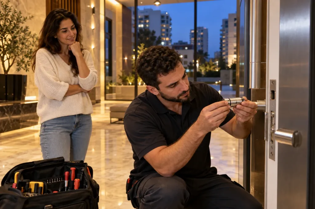 מנעולן בגבעתיים - שירות מהיר, זמין ומקצועי 24/7 | מישלי המנעולן